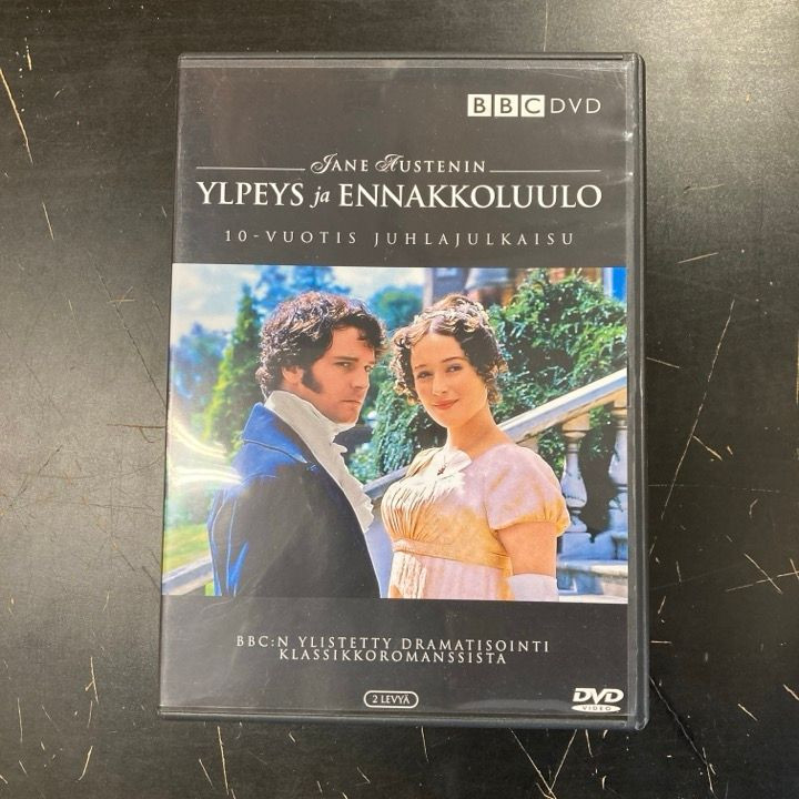 Ylpeys ja ennakkoluulo (1995) (10-vuotis juhlajulkaisu) 2DVD (VG+/VG+) -draama-